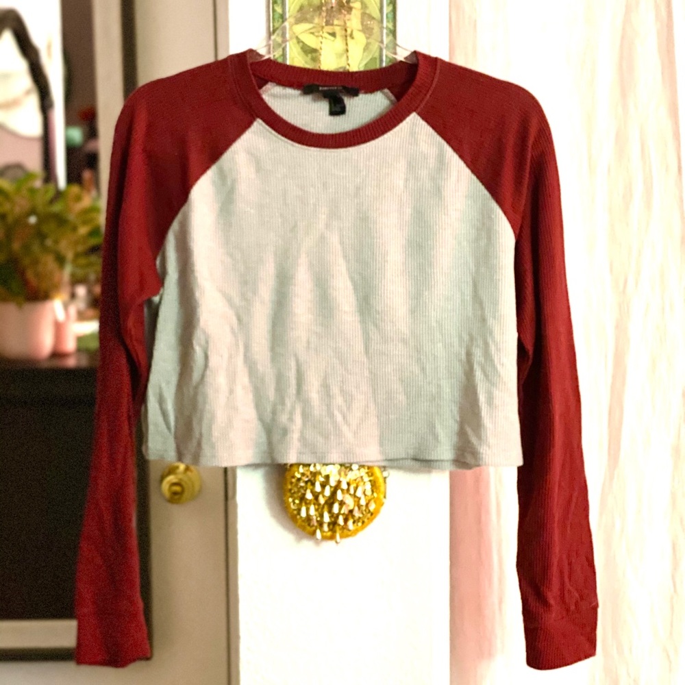 raglan crop top